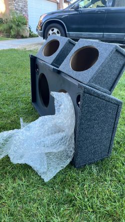 2 12 Inch Sub Box And 2 6x9