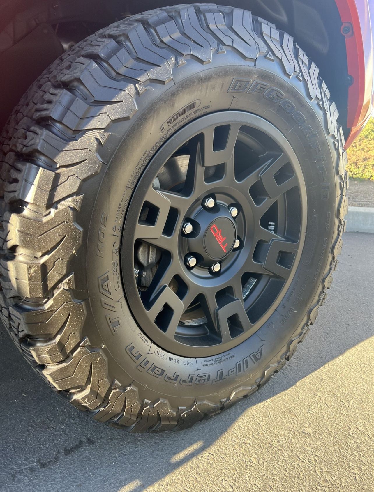 TOYOTA TRD WHEELS