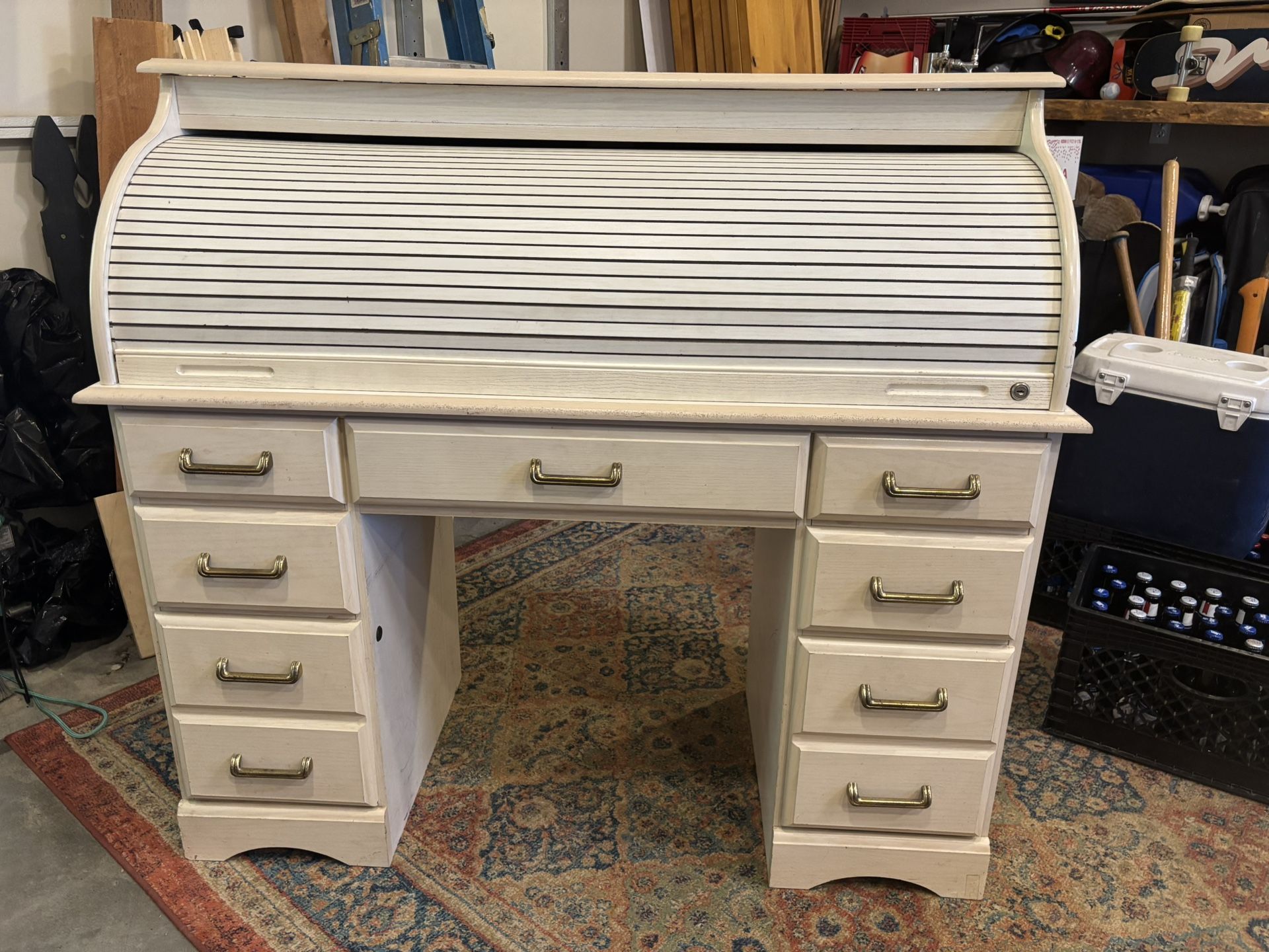 Sturdy Roll Top Desk From The 90’s