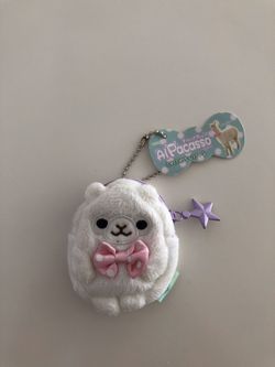 Extremely cute alpaca coin purse
