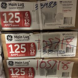 GE Electrical Breaker Panels 