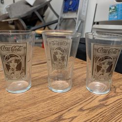 16 oz Coca-Cola Glasses 