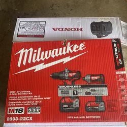 Milwaukee M18 Brushless Two Tools Combo Kit