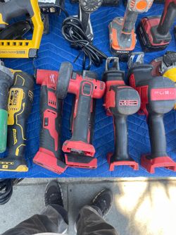 Herramientas Dewalt y Milwaukee
