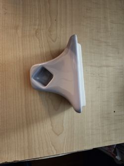Porcelain Towel Rod End