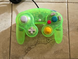 GameCube Controller - Transparent Light Green