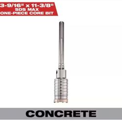 Milwaukee 3-9/16 in. x 11-3/8 in. SDS-MAX Core Bit