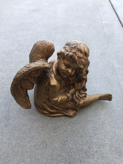 Decorative ceramic angel