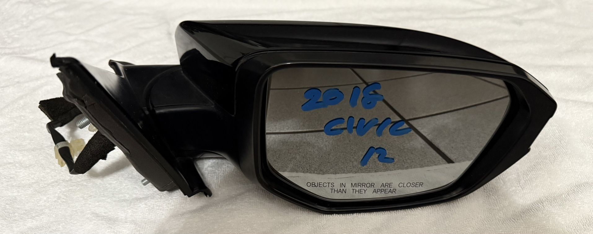 2018 Honda Civic Passenger Side Mirror (RH / Right Side)