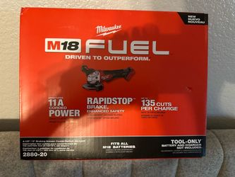 Milwaukee 4-1/2”- 5” angle grinder tool only