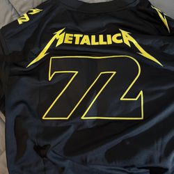 Metallica M 72 Brand New Jersey Size Extra Large $75