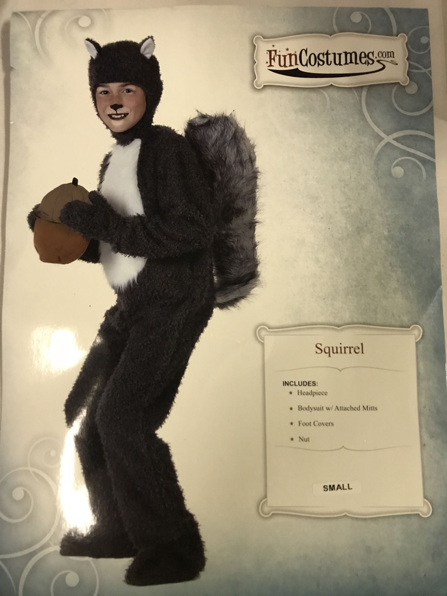 Squirrel costume - like new - 3T/4t - $25