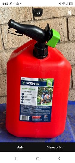 5 gallons gas tank
