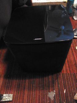 Bose 700 Subwoofer System - Black 