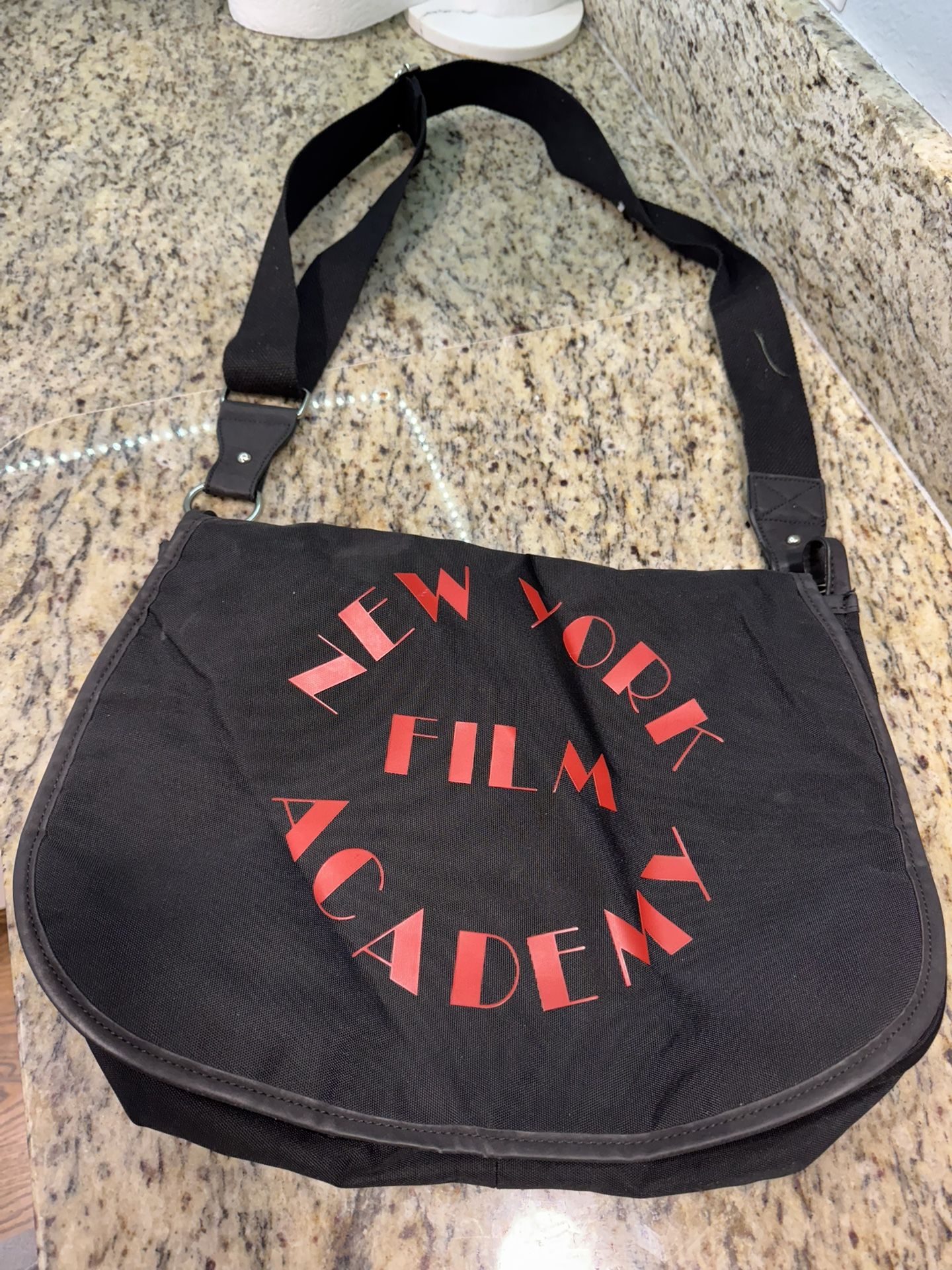 New York Film Academy Canvas Tote Messenger Shoulder Bag
