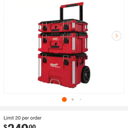 New Milwaukee Packout Modular set