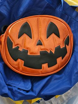 Pumpkin double sided bag love pain and stiches
