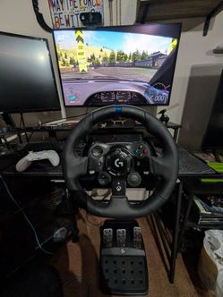 G923 racing wheel setup
