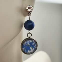 Blue Beauty Earrings 
