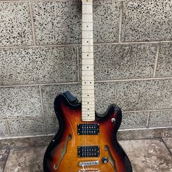 SQUIER STARCASTER HOLLOW BODY ELECTRIC GUITAR