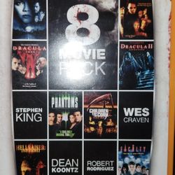 8 DVD Horror Pack