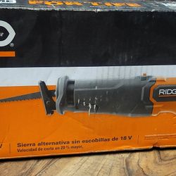 RIDGID 18v Brushless Reciprocating Saw