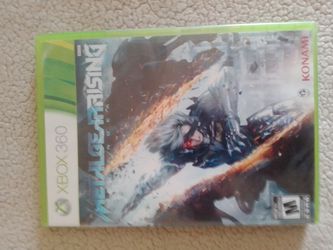 Metal Gear Rising Xbox 360 new sealed
