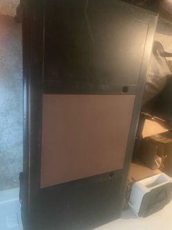 Desk and chair