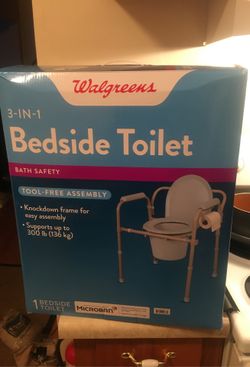 Bedside toilet