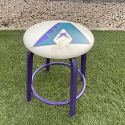 Official Dbacks Clubhouse Players Stool Vintage Purple 