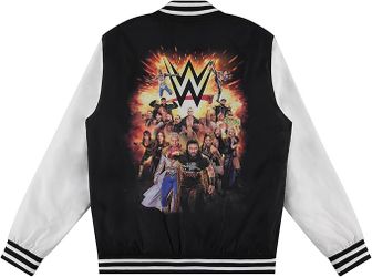WWE Mens Bomber Jacket In XL, Officially Licenced. New. 