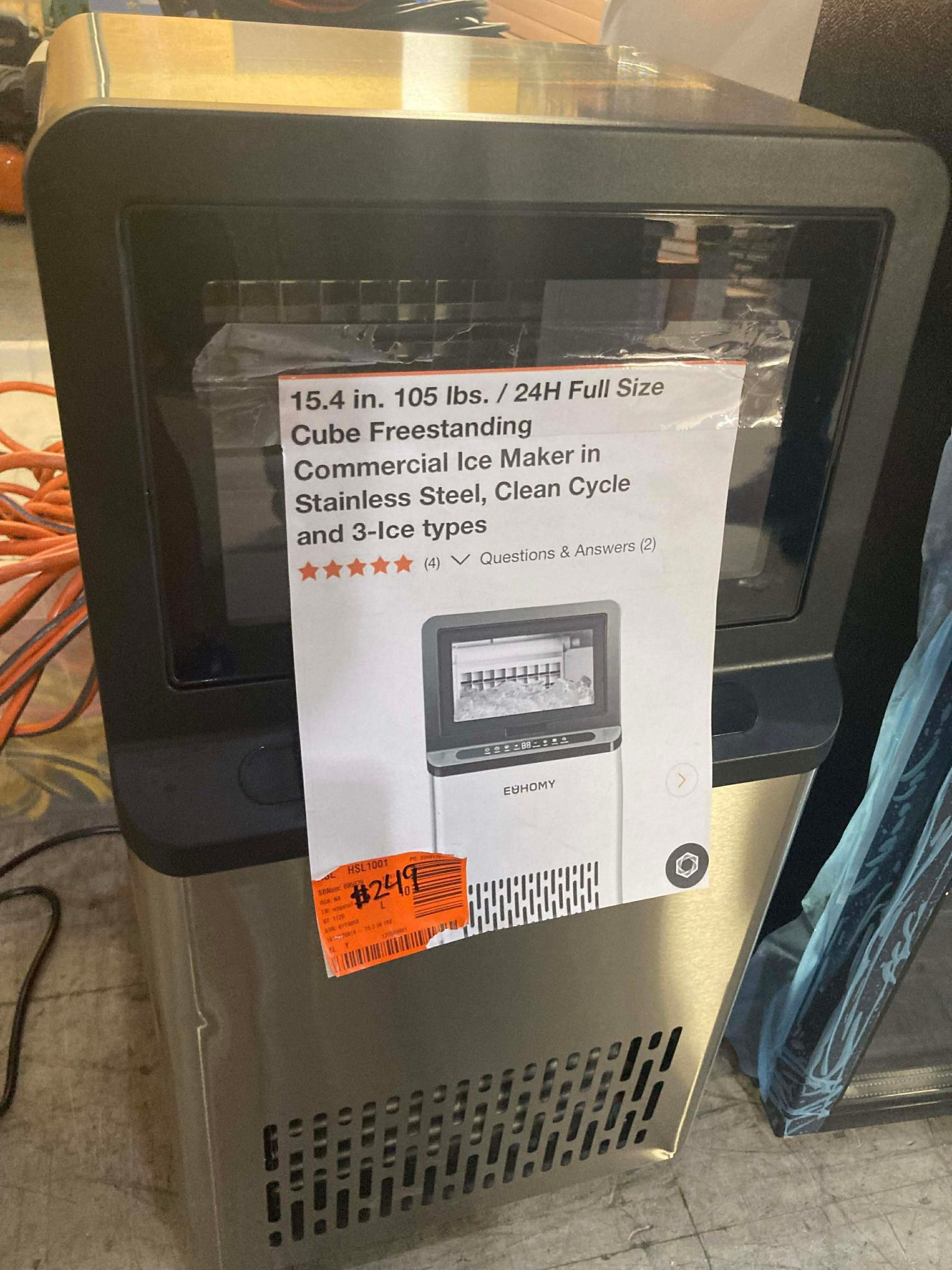 Freestanding Commercial Ice Maker