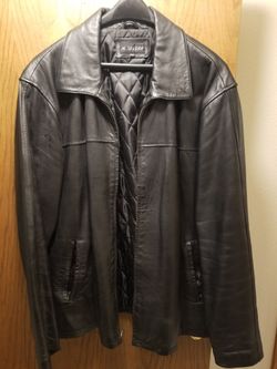 2XLT Leather Coat