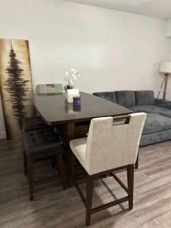 Dining Table Set – 6 Chairs