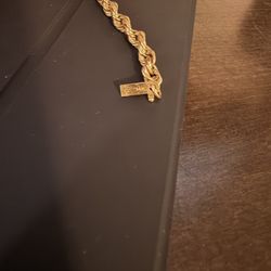 14k Gold Rope Chain 