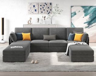 Brailey 8 - Piece Upholstered Large Sectional