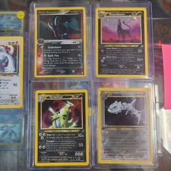 Pokemon Vintage Holo Cards Neo Modern Lot