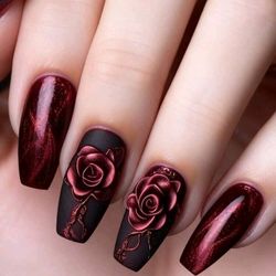 24 PCS PRESSED ON NAILS 