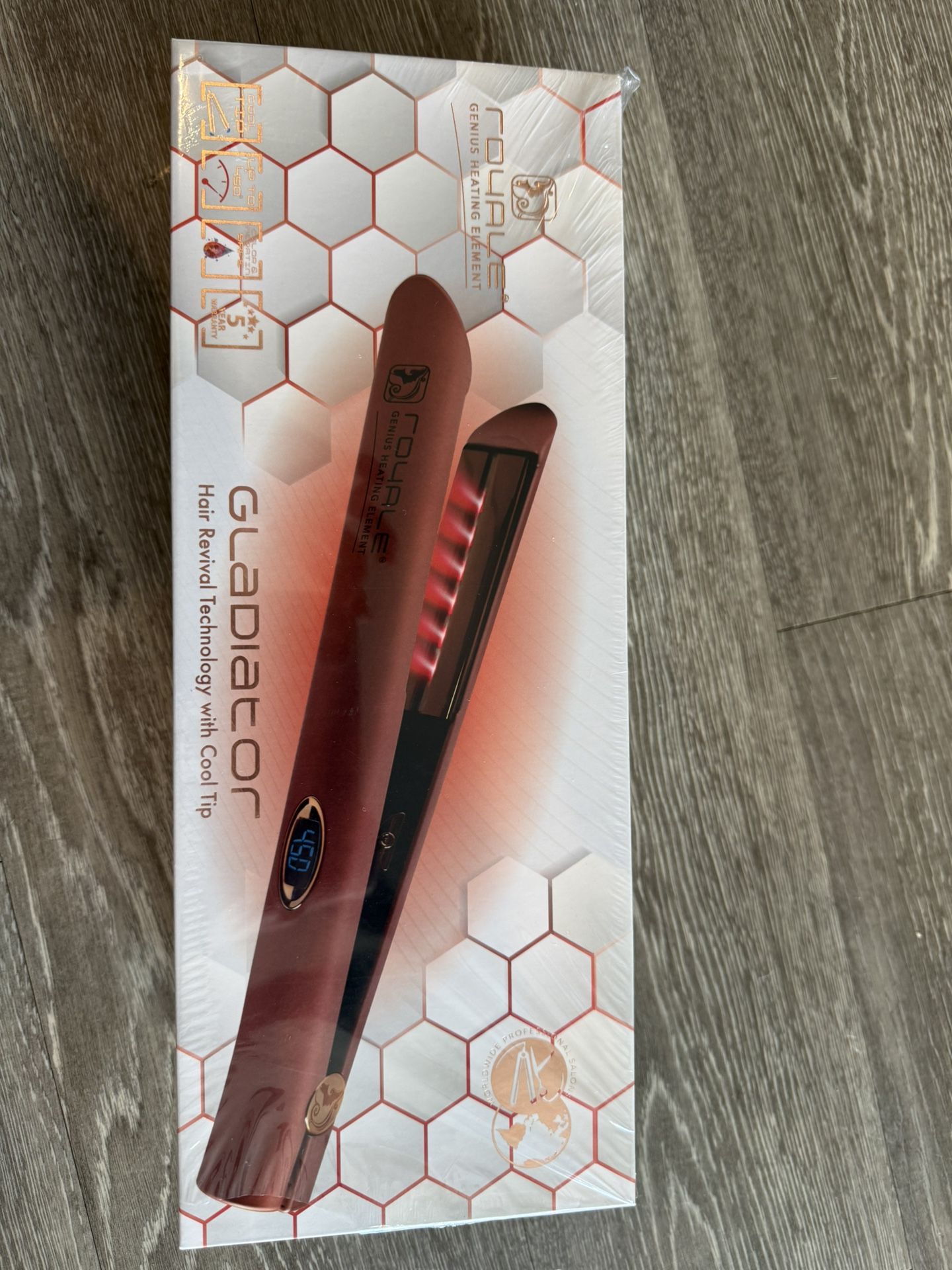 Royale Gladiator Straightener with Cool Tip
