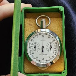 Vintage DIETZGEN 1715-4  1/4” to Feet Scale Map Plan Measuring Drafting Tool With Case
Swiss Made - Switzerland
