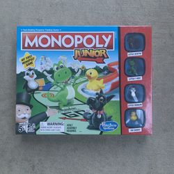 Sealed Monopoly Junior Board Game 