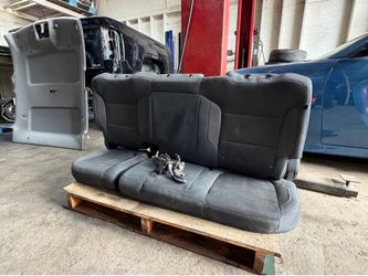 2019-2026 Chevy Silverado 1500 (Double Cab) Rear Seats OEM