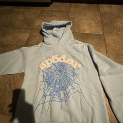 Baby Blue Spider Hoodie