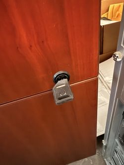 Locking Filing Cabinet.