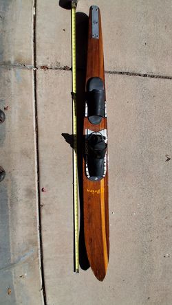 Vintage OBrien 72 in. Laminate Wood Slalom Water Ski