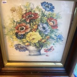 Victorian Framed Print In A Vintage Frame