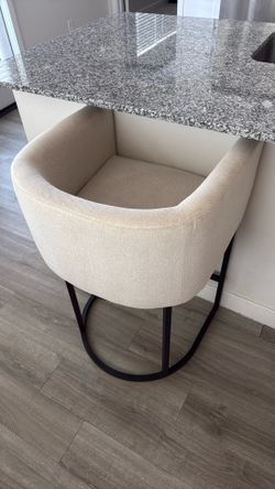 Linen Bar Stools