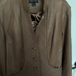 Real Design Leader Jacket Size Large 