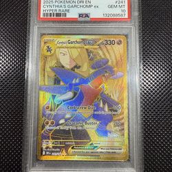 Cynthia’s Garchomp ex #241 PSA 10