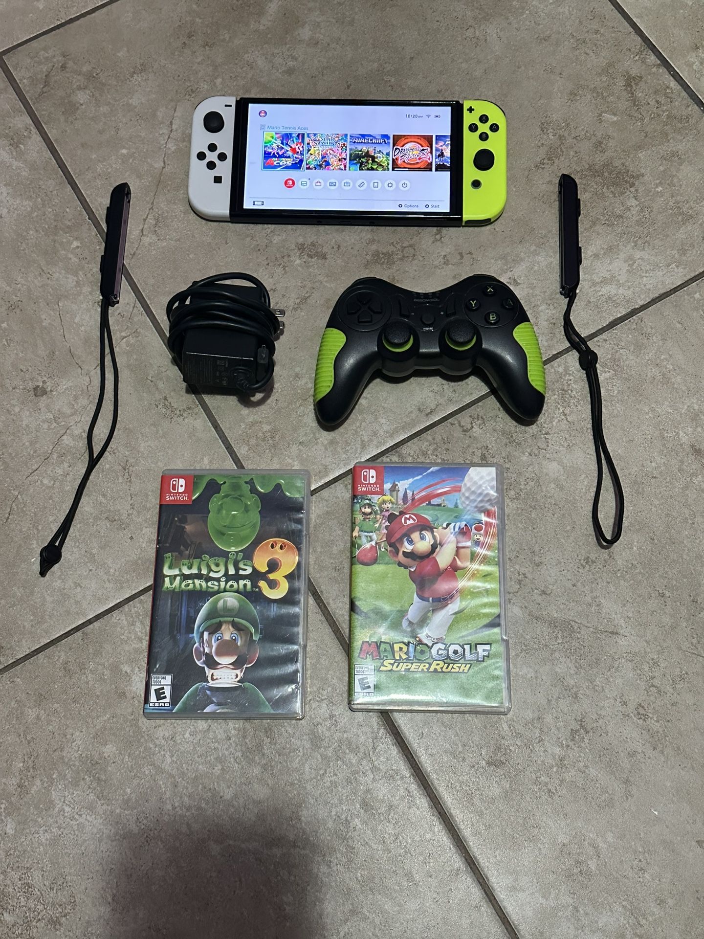 Nintendo Switch OLED w/Free Accessories (Ave J Pickup)